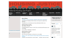 Desktop Screenshot of housingjustice.net