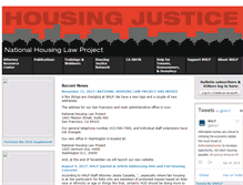 Tablet Screenshot of housingjustice.net